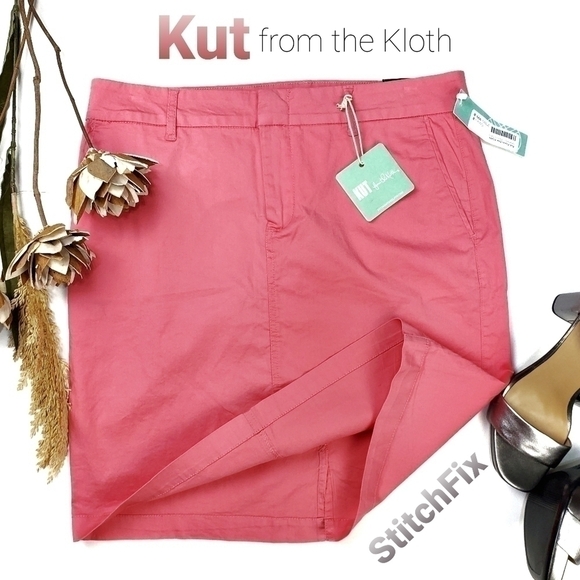NEW Kut From Kloth StitchFix Rosie Pencil Skirt 8 - Picture 1 of 16